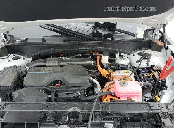 5NMP3DG10SH043297 2025 HYUNDAI SANTA White Вид підкапотного простору