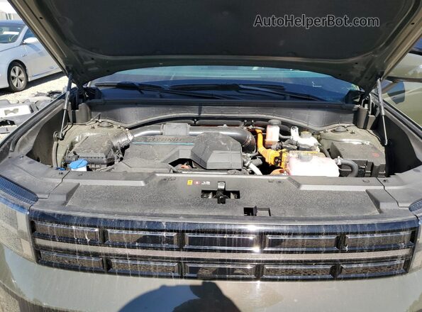 5NMP3DG11RH010092 2024 HYUNDAI SANTA Green Engine compartment view