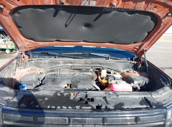 5NMP3DG14RH009695 2024 HYUNDAI SANTA FE HYBRID Оранжевый Вид сзади