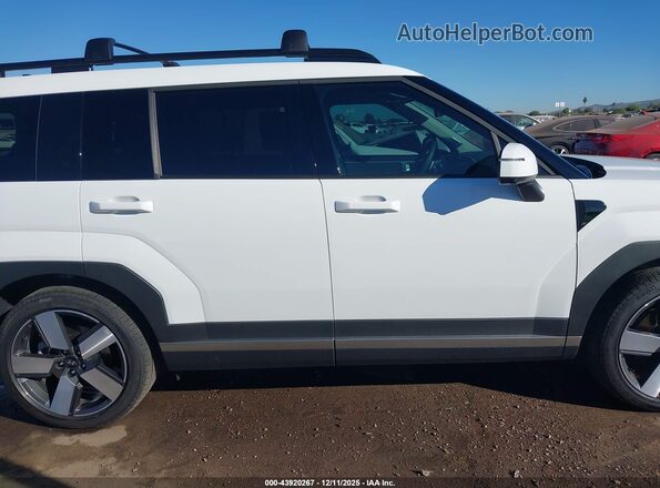 5NMP3DG17TH077710 2026 HYUNDAI SANTA FE HYBRID Белый Вид задней части салона