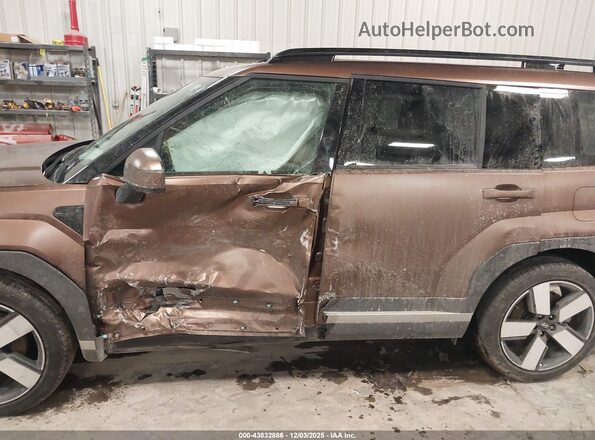 5NMP3DG1XRH010494 2024 HYUNDAI SANTA FE HYBRID Brown Vista frontal