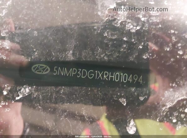 5NMP3DG1XRH010494 2024 HYUNDAI SANTA FE HYBRID Brown Vista del compartimento del motor