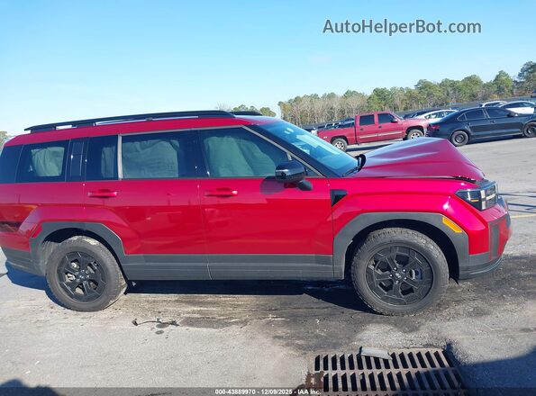 5NMP3DGL2RH040428 2024 HYUNDAI SANTA FE Red Widok wnętrza z tyłu