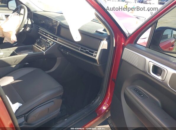 5NMP3DGL2RH040428 2024 HYUNDAI SANTA FE Red Widok wnętrza z przodu