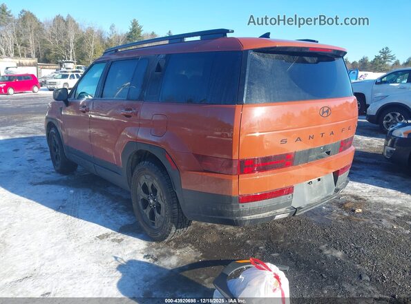 5NMP3DGL2RH053891 2024 HYUNDAI SANTA FE Orange Задня ліва чверть