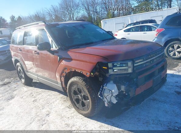 5NMP3DGL2RH053891 2024 HYUNDAI SANTA FE Orange Вид щитка приладів