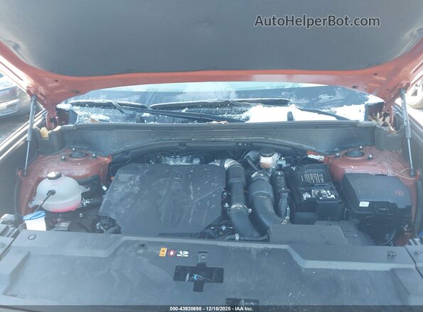 5NMP3DGL2RH053891 2024 HYUNDAI SANTA FE Orange Вид ззаду