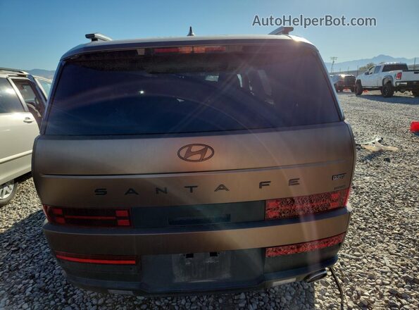 5NMP3DGL4RH023968 2024 HYUNDAI SANTA Brown Հետևի տեսք