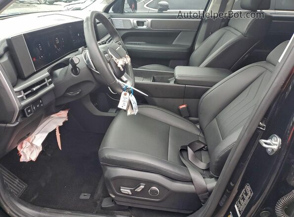 5NMP3DGL7RH035659 2024 HYUNDAI SANTA Black Вид салону спереду