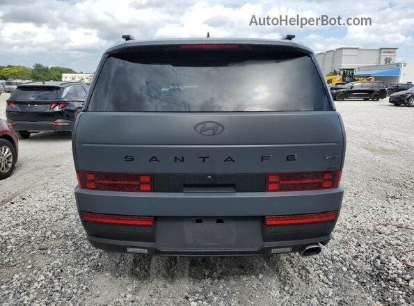 5NMP3DGLXSH091147 2025 HYUNDAI SANTA Gray Հետևի տեսք