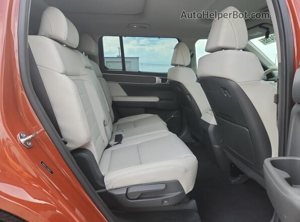 5NMP44GL1SH085847 2025 HYUNDAI SANTA Orange Հետևի նստատեղերի տեսք