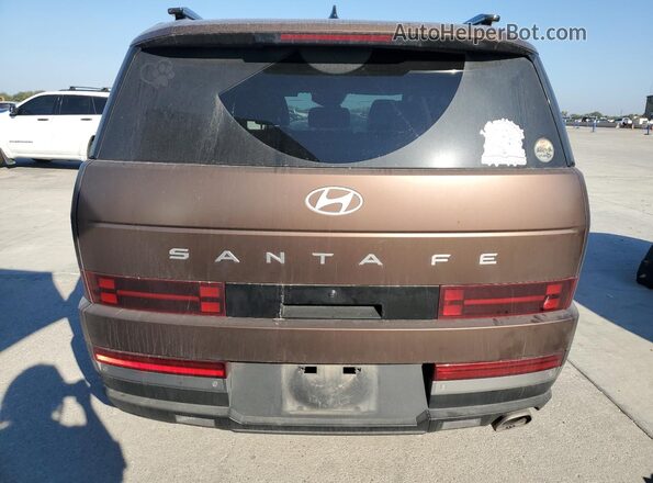 5NMP44GL9RH026975 2024 HYUNDAI SANTA Brown Rear view