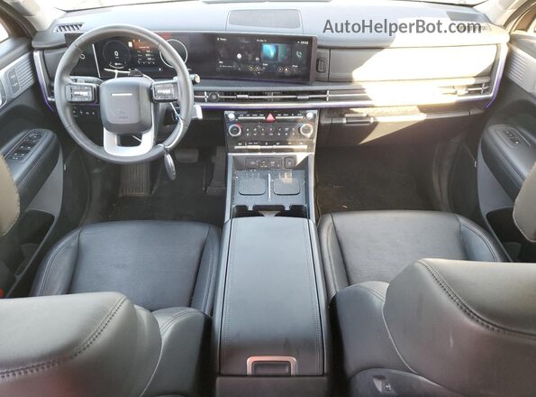 5NMP44GL9RH026975 2024 HYUNDAI SANTA Brown Dashboard view