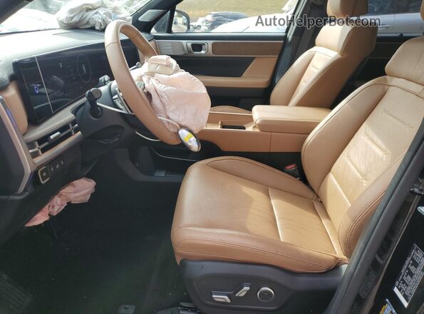 5NMP4DGL4SH087589 2025 HYUNDAI SANTA Black Widok wnętrza z przodu