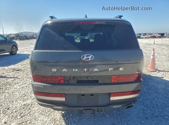 5NMP4DGLXRH043235 2024 HYUNDAI SANTA Gray Հետևի տեսք