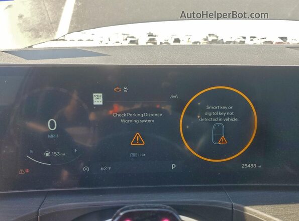 5NMP4DGLXRH043235 2024 HYUNDAI SANTA Gray Սարքավորումների վահանակի տեսք