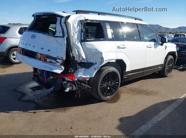 5NMP54G10TH086808 2026 HYUNDAI SANTA FE HYBRID White Задня права чверть