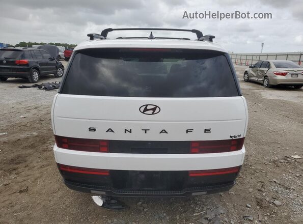 5NMP54G13SH041098 2025 HYUNDAI SANTA FE CALLIGRAPHY White Вид ззаду