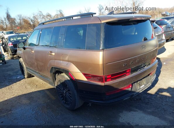 5NMP5DG10RH007162 2024 HYUNDAI SANTA FE HYBRID Brown Tył lewy