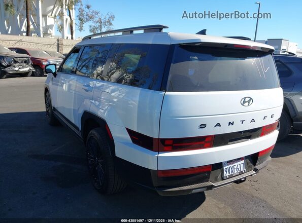5NMP5DG12TH088608 2026 HYUNDAI SANTA FE HYBRID White Հետևի ձախ