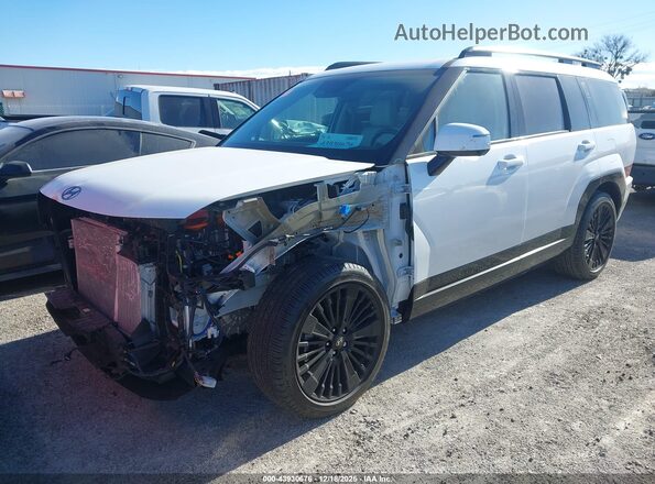 5NMP5DG16RH010180 2024 HYUNDAI SANTA FE HYBRID Белый Передняя левая четверть