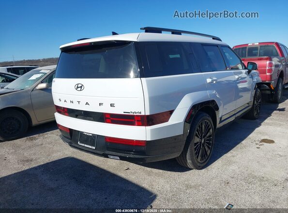 5NMP5DG16RH010180 2024 HYUNDAI SANTA FE HYBRID Белый Задняя правая четверть