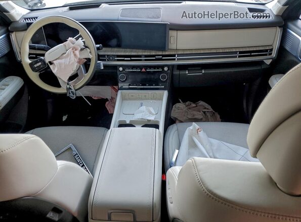 5NMP5DG19RH012182 2024 HYUNDAI SANTA FE CALLIGRAPHY Gray Dashboard view