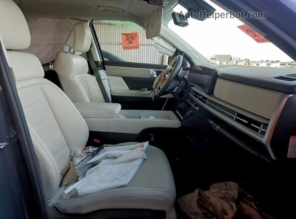 5NMP5DG19RH012182 2024 HYUNDAI SANTA FE CALLIGRAPHY Gray Front interior view