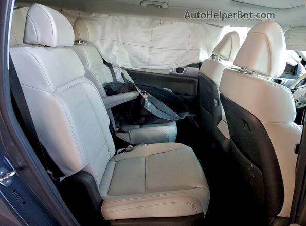 5NMP5DG19RH012182 2024 HYUNDAI SANTA FE CALLIGRAPHY Gray Rear interior view