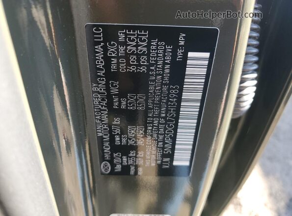 5NMP5DGL7SH134983 2025 HYUNDAI SANTA FE CALLIGRAPHY Зеленый Вид подкапотного пространства