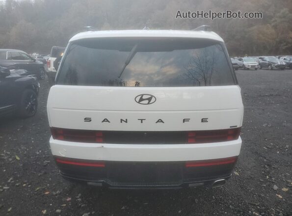 5NMP5DGL9SH082417 2025 HYUNDAI SANTA FE CALLIGRAPHY White Vista trasera