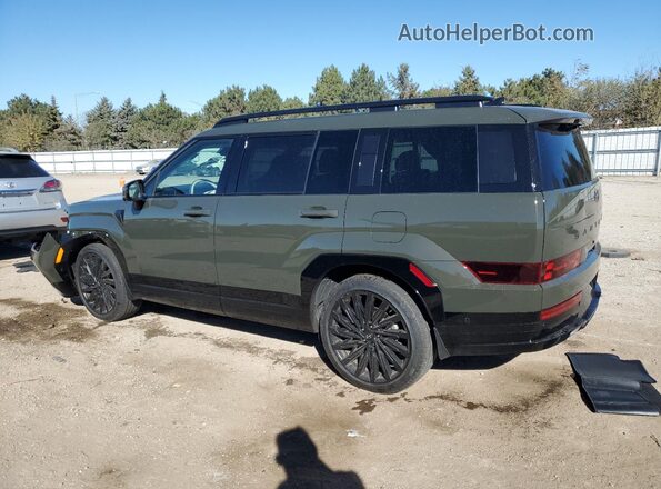 5NMP5DGLXRH044785 2024 HYUNDAI SANTA FE CALLIGRAPHY Зеленый Задняя левая четверть
