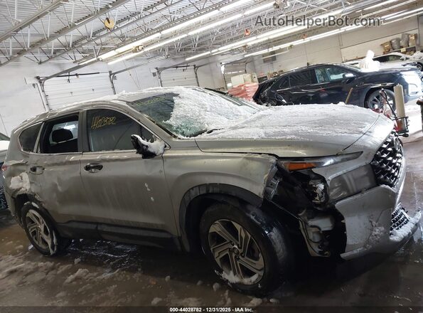 5NMS14AJ2NH402856 2022 HYUNDAI SANTA FE Silver Դիմացի տեսք