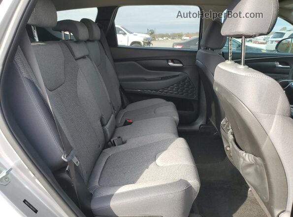 5NMS14AJXMH341271 2021 HYUNDAI SANTA Silver Սալոնի հետևի տեսք