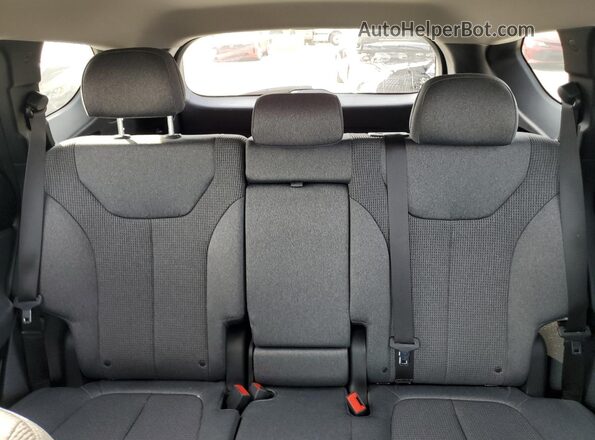 5NMS14AJXMH341271 2021 HYUNDAI SANTA Silver Հետևի նստատեղերի տեսք