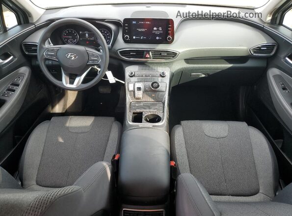 5NMS14AJXMH341271 2021 HYUNDAI SANTA Silver Առջևի վահանակի տեսք