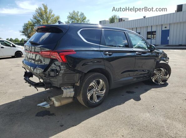5NMS1DAJ3NH408584 2022 HYUNDAI SANTA Black Задня права чверть