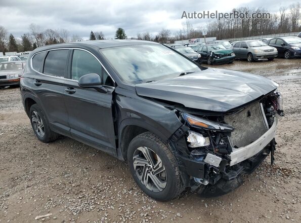 5NMS1DAJ4MH348197 2021 HYUNDAI SANTA Gray Delantero derecho
