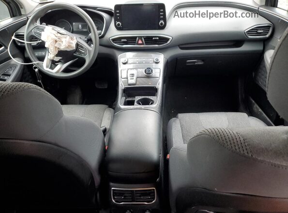 5NMS1DAJ4MH348197 2021 HYUNDAI SANTA Gray Vista del salpicadero