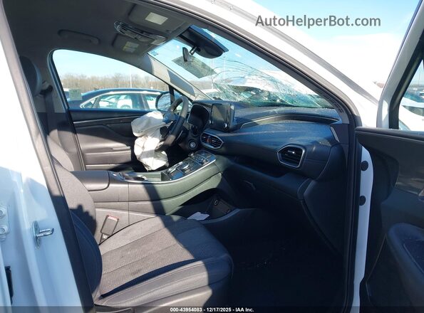 5NMS1DAJ7NH426781 2022 HYUNDAI SANTA FE White Vista interior delantera