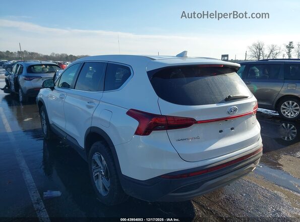 5NMS1DAJ7NH426781 2022 HYUNDAI SANTA FE White Trasero izquierdo