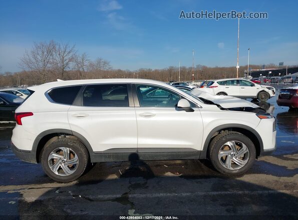 5NMS1DAJ7NH426781 2022 HYUNDAI SANTA FE White Vista interior trasera