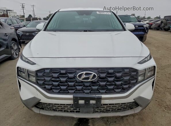 5NMS1DAJ8NH446408 2022 HYUNDAI SANTA White Widok z przodu