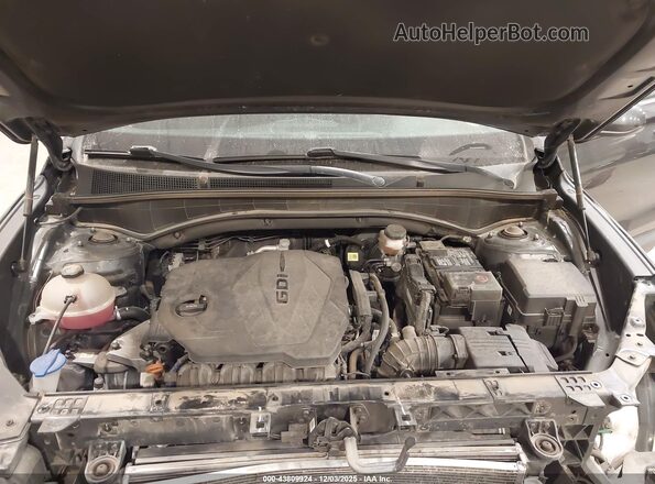 5NMS1DAJ9MH322341 2021 HYUNDAI SANTA FE Gray უკანა ხედი