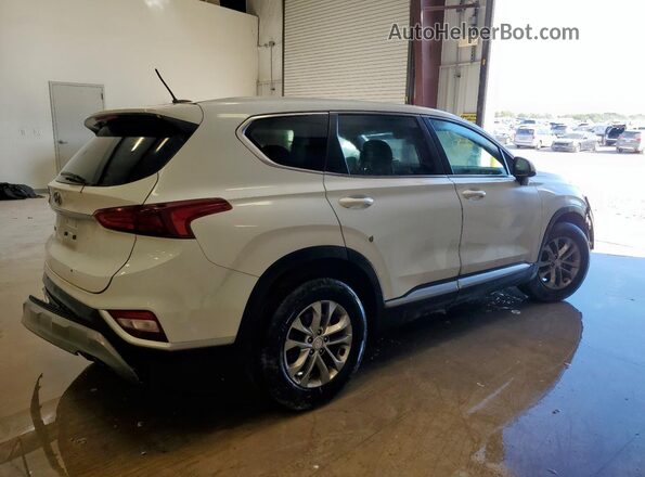 5NMS23AD0KH014473 2019 HYUNDAI SANTA White Задня права чверть