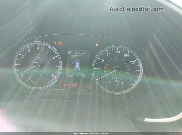 5NMS23AD1KH013459 2019 HYUNDAI SANTA FE Gray Vista de los asientos traseros