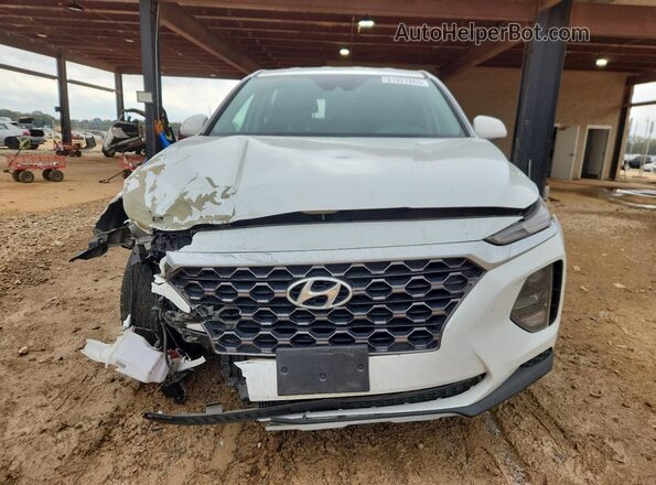 5NMS23AD3LH177572 2020 HYUNDAI SANTA White Front view