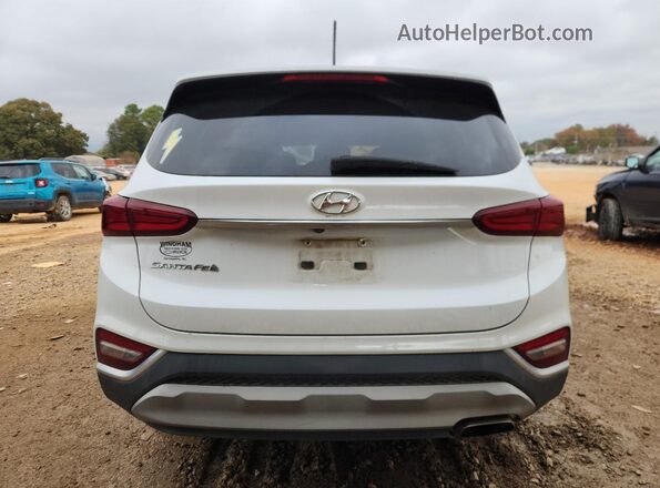 5NMS23AD3LH177572 2020 HYUNDAI SANTA White Rear view