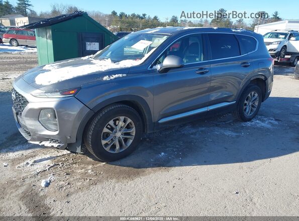5NMS23AD5KH013982 2019 HYUNDAI SANTA FE Gray 