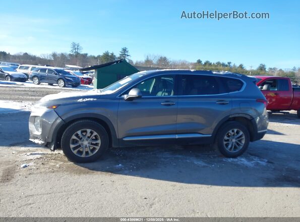 5NMS23AD5KH013982 2019 HYUNDAI SANTA FE Gray 